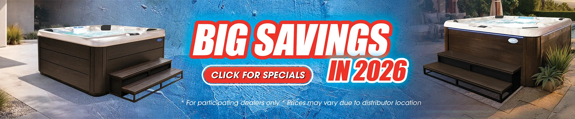 Calspas hot tub being used in a family setting - Lakeland