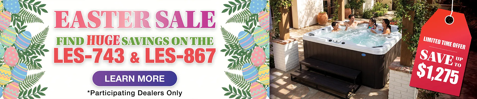 Calspas hot tub being used in a family setting - Lakeland