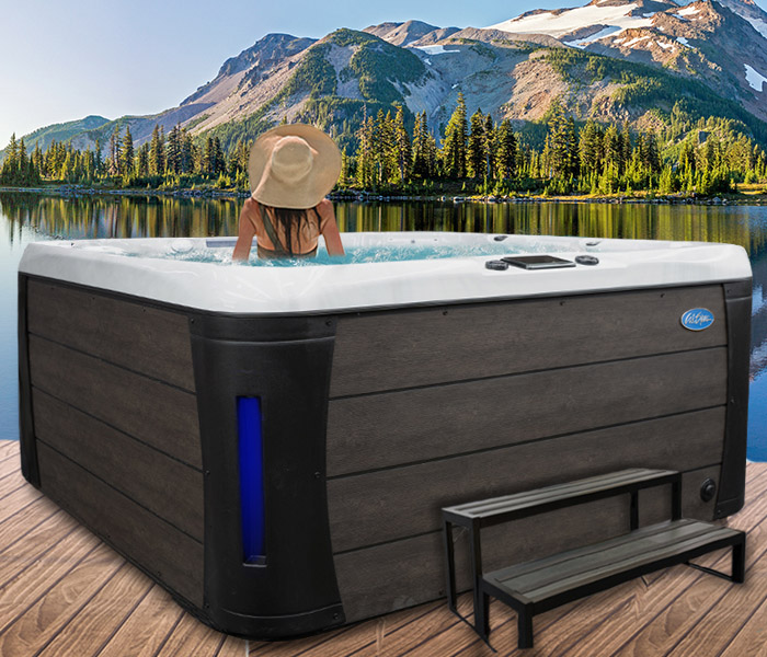 Calspas hot tub being used in a family setting - hot tubs spas for sale Lakeland